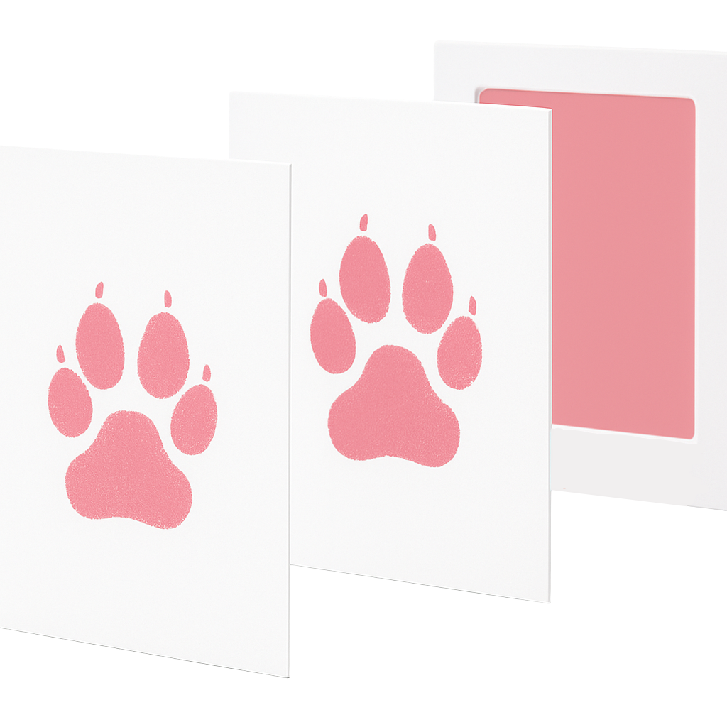 Pawlection™ Pawprint Keepsake  Kit – Pink