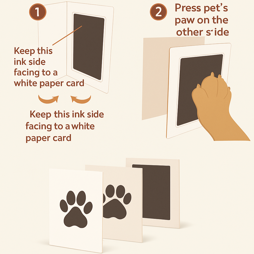 Pawlection™ Pawprint Keepsake Kit – Black